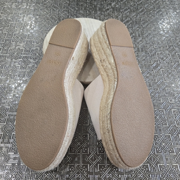 ๐ข J.Crew Espadrilles Wedges Size 10.5 Summer ๐๏ธ Fun! - Picture 4 of 12
